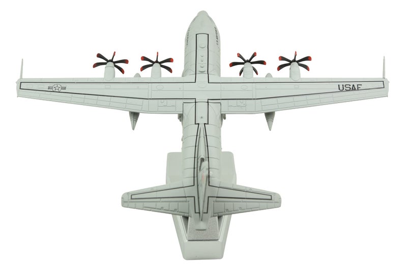 TANG DYNASTY(TM) 1:200 C-130J Hercules Military Transport Aircraft Metal Plane Model,US Air Force,Military Airplane Model,Diecast Plane,for Collecting and Gift - Image 5